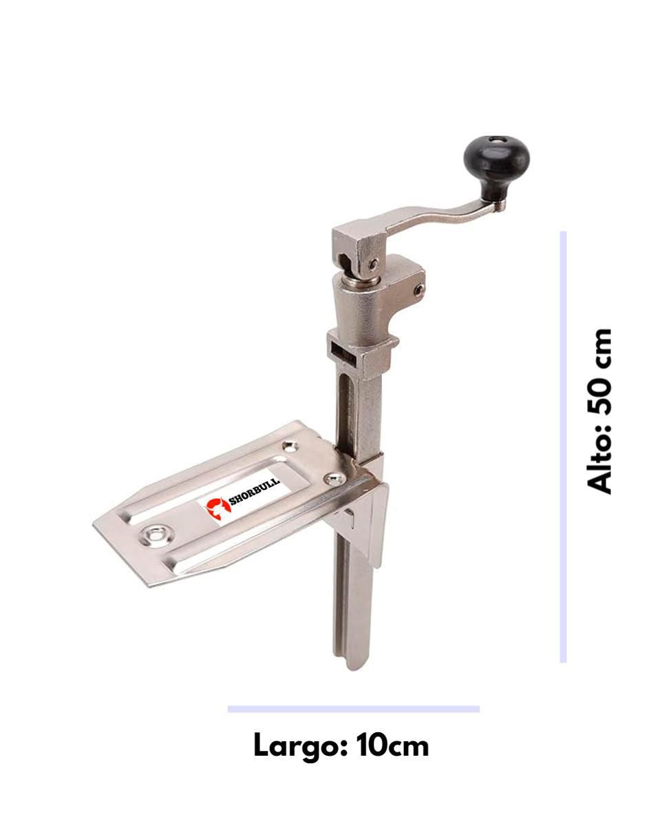 Abrelatas industrial de acero inoxidable 4