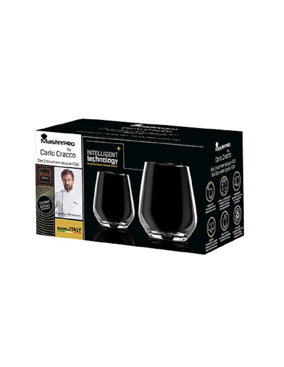 Set de vasos para agua Oneology de cristal con 2 piezas 3