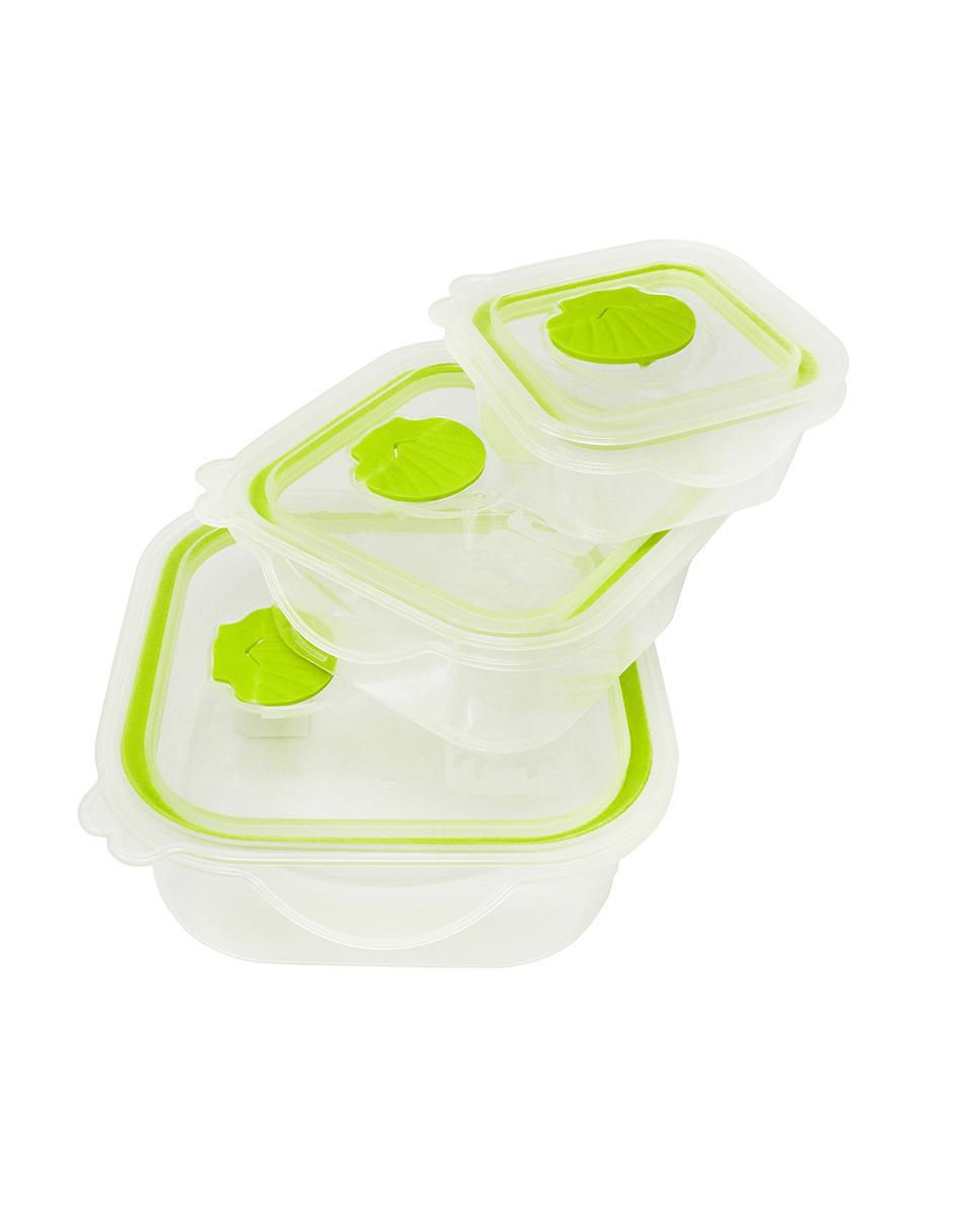 Set contenedores Sea shell de plástico 6 piezas Set contenedores Sea shell de plástico 6 piezas