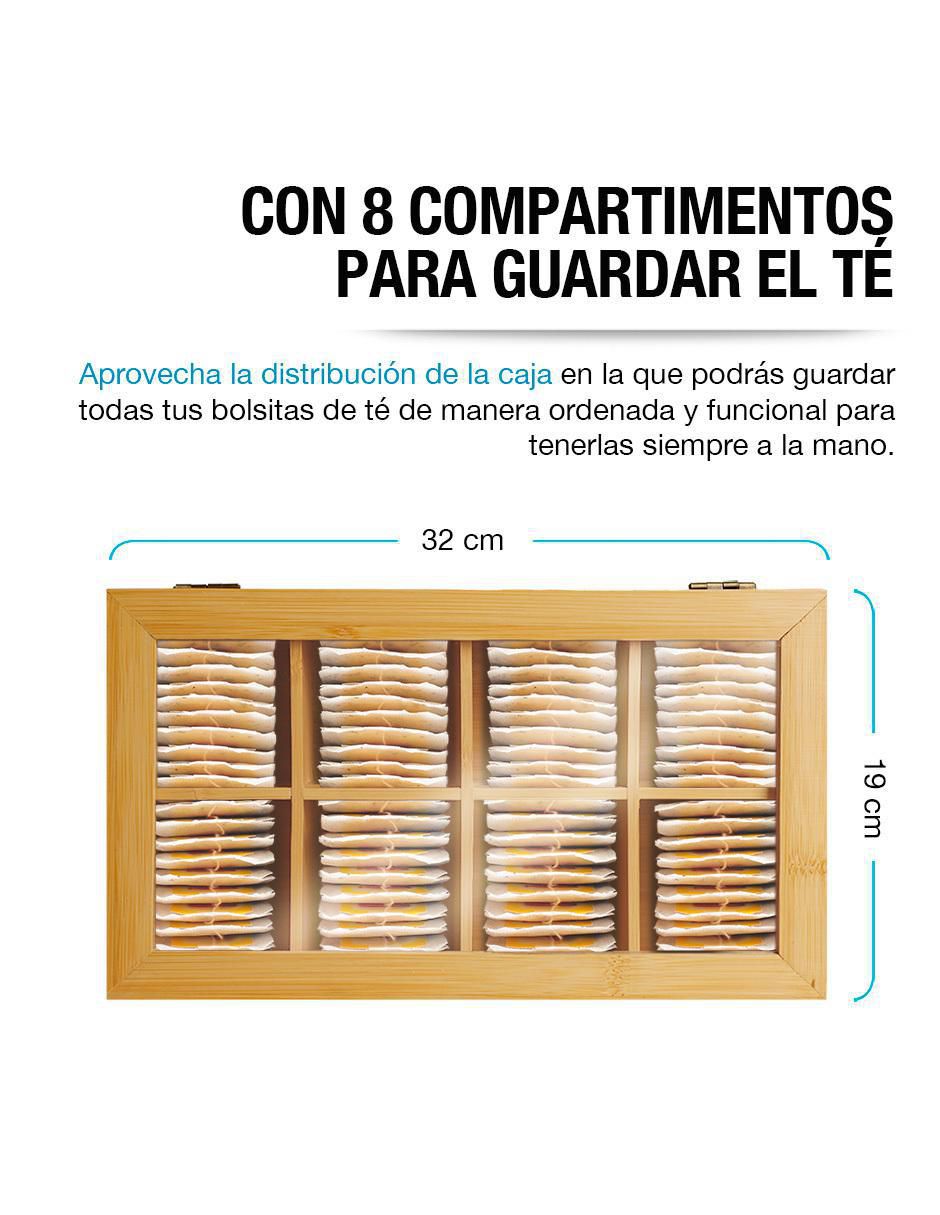 Caja para té rectangular 7
