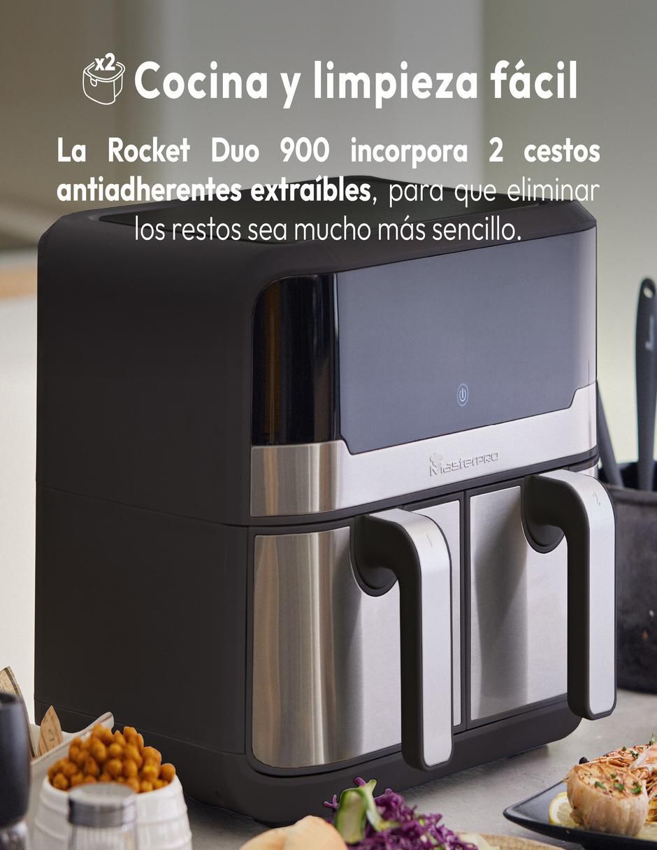 Freidora de aire con compartimento doble Master Pro 9 l BGMP-9178-BK