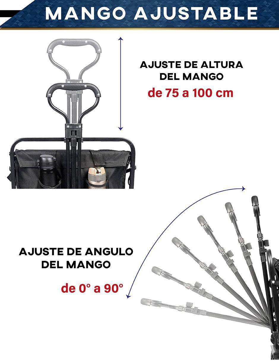 Carrito de compras acero 2