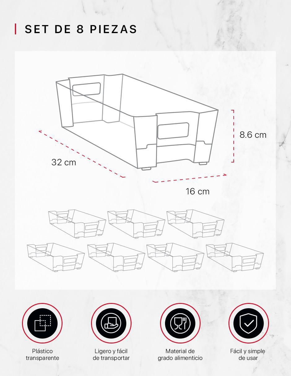 Organizador para refrigerador Cookify