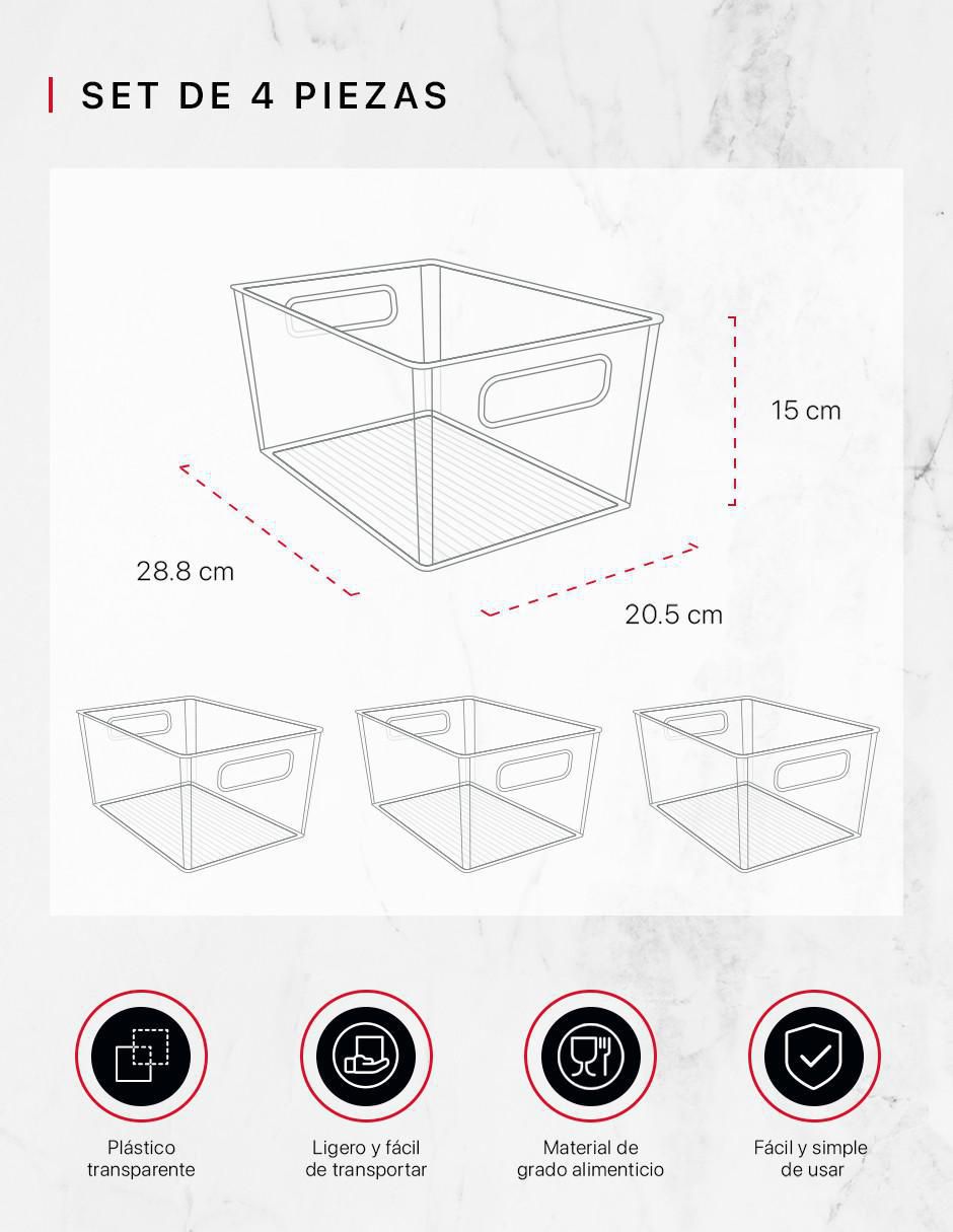 Organizador para refrigerador Cookify
