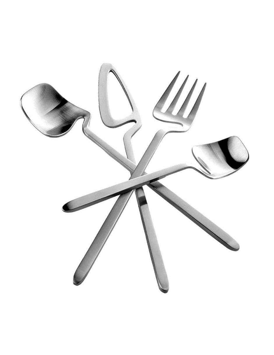 Set cubiertos de acero inoxidable 16 piezas