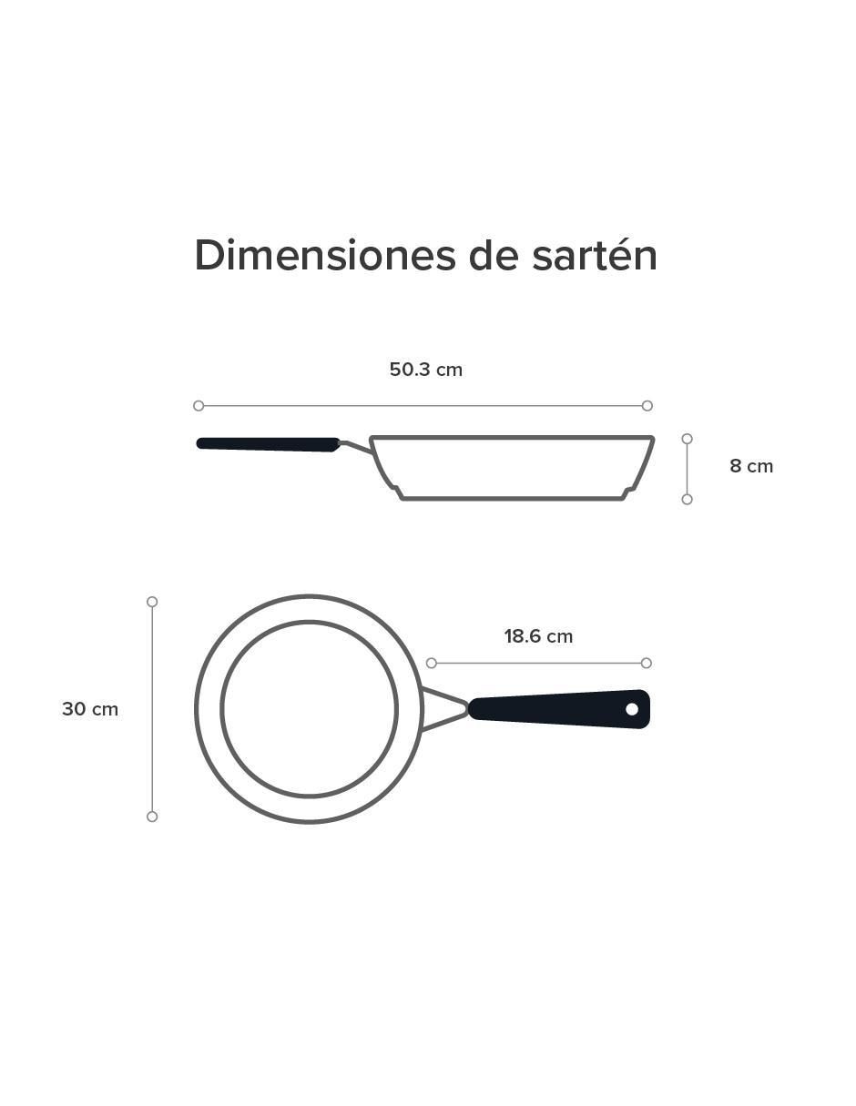 Sartén de acero inoxidable 4