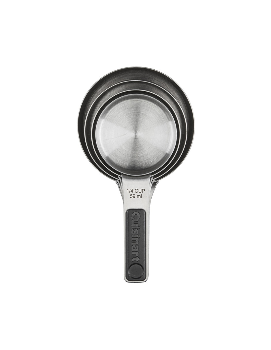 Set taza medidora Cuisinart Classics de acero inoxidable 4 piezas
