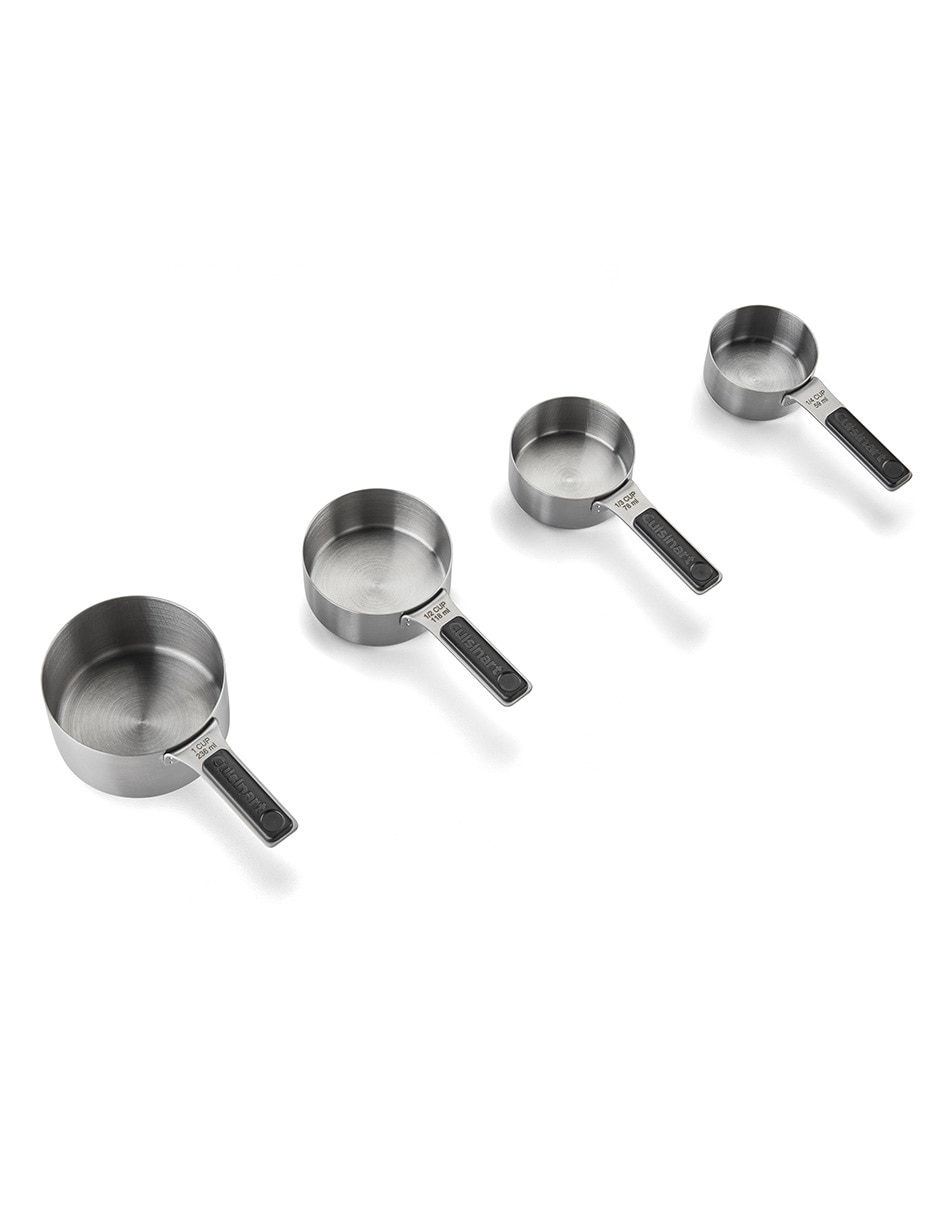 Set taza medidora Cuisinart Classics de acero inoxidable 4 piezas
