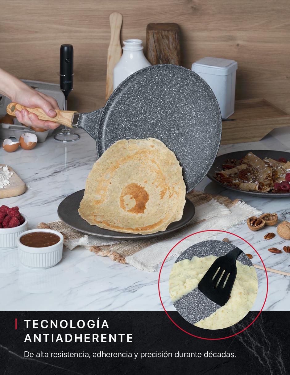Sartén para crepas con tapa Comal de mármol 4