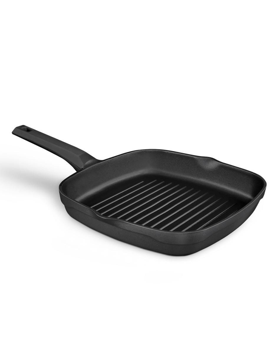 Sartén grill de aluminio fundido