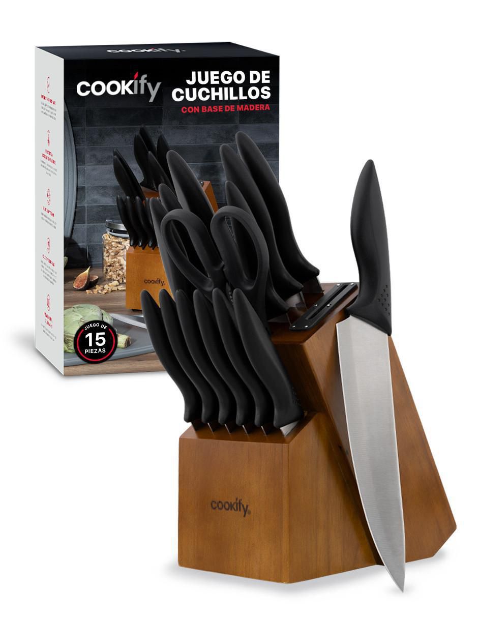Set de cuchillos utilitario 15 piezas Set de cuchillos utilitario 15 piezas