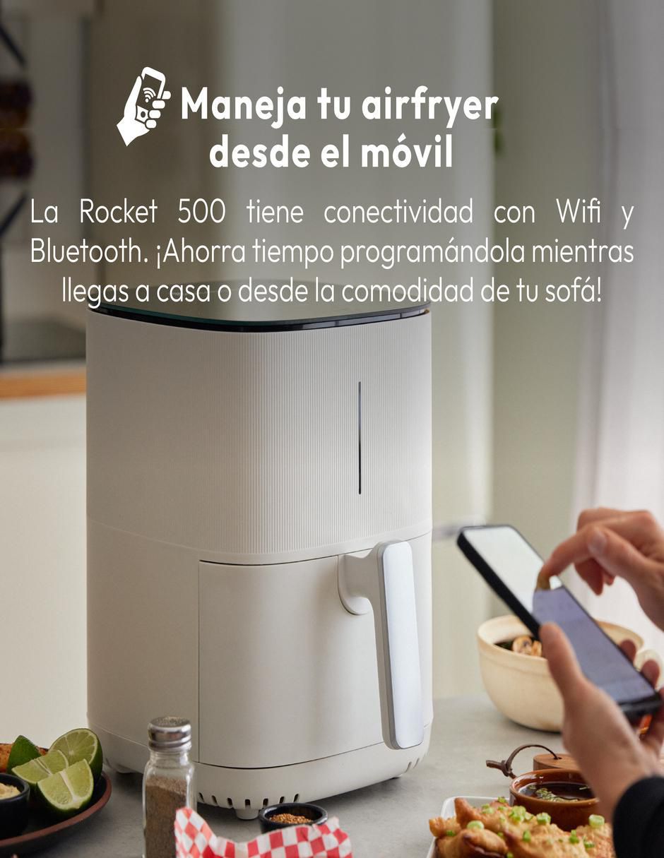 Freidora de aire con compartimento único Master Pro i-Rocket MP 5 l BGMP-9308-MX