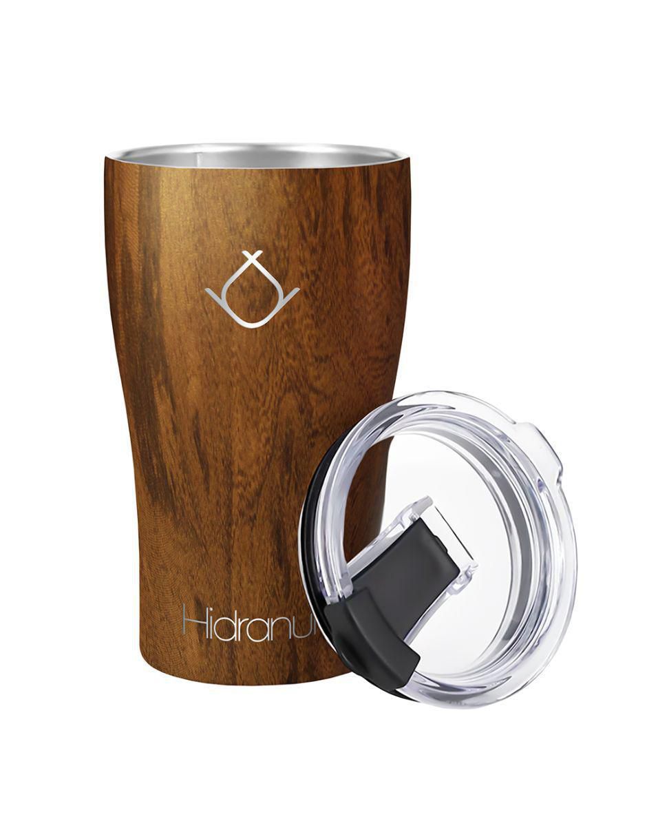 Termo doble pared de acero inoxidable con tapa a presión 354 ml