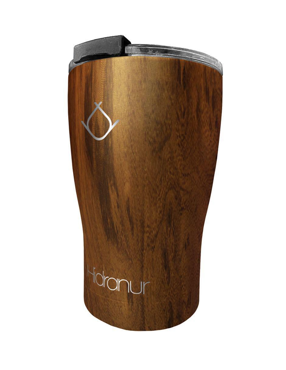 Termo doble pared de acero inoxidable con tapa a presión 354 ml
