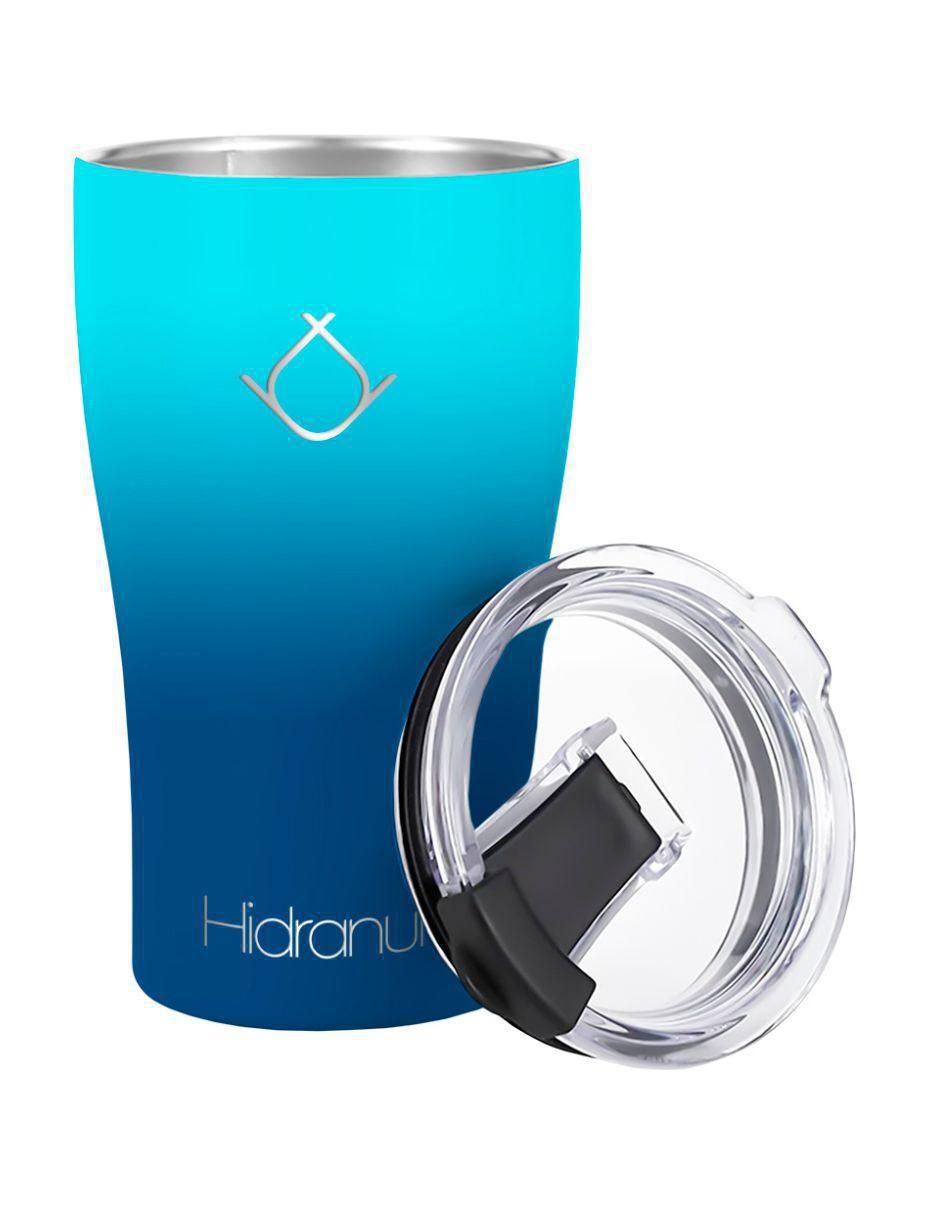 Termo doble pared de acero inoxidable con tapa a presión 354 ml