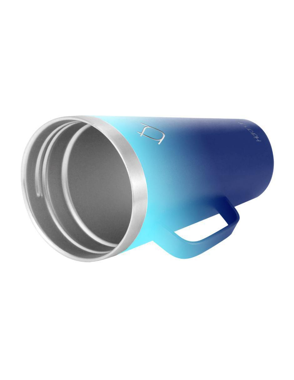 Termo doble pared de acero inoxidable con tapa a presión 473 ml