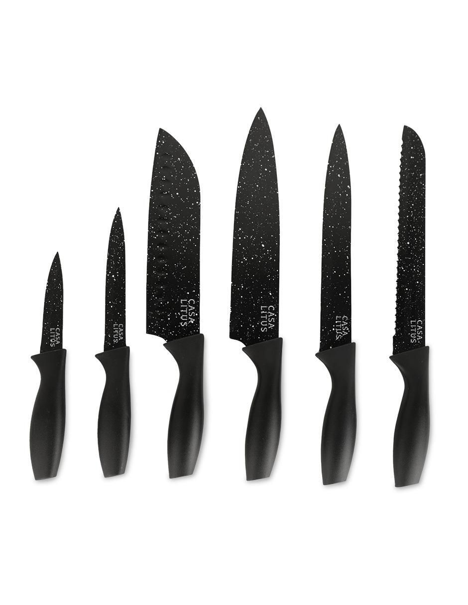 Set de cuchillos utilitario 6 piezas Set de cuchillos utilitario 6 piezas