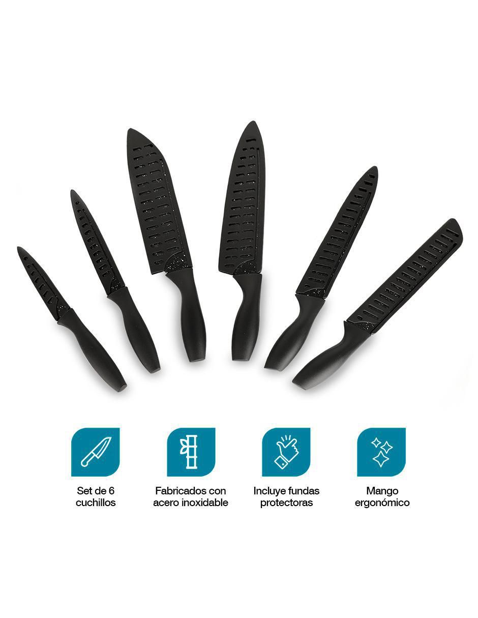Set de cuchillos utilitario 6 piezas 2