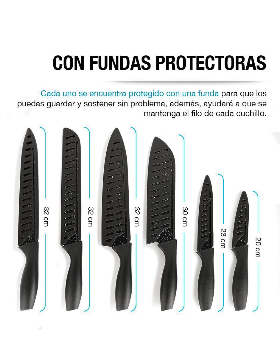 Set de cuchillos utilitario 6 piezas 4