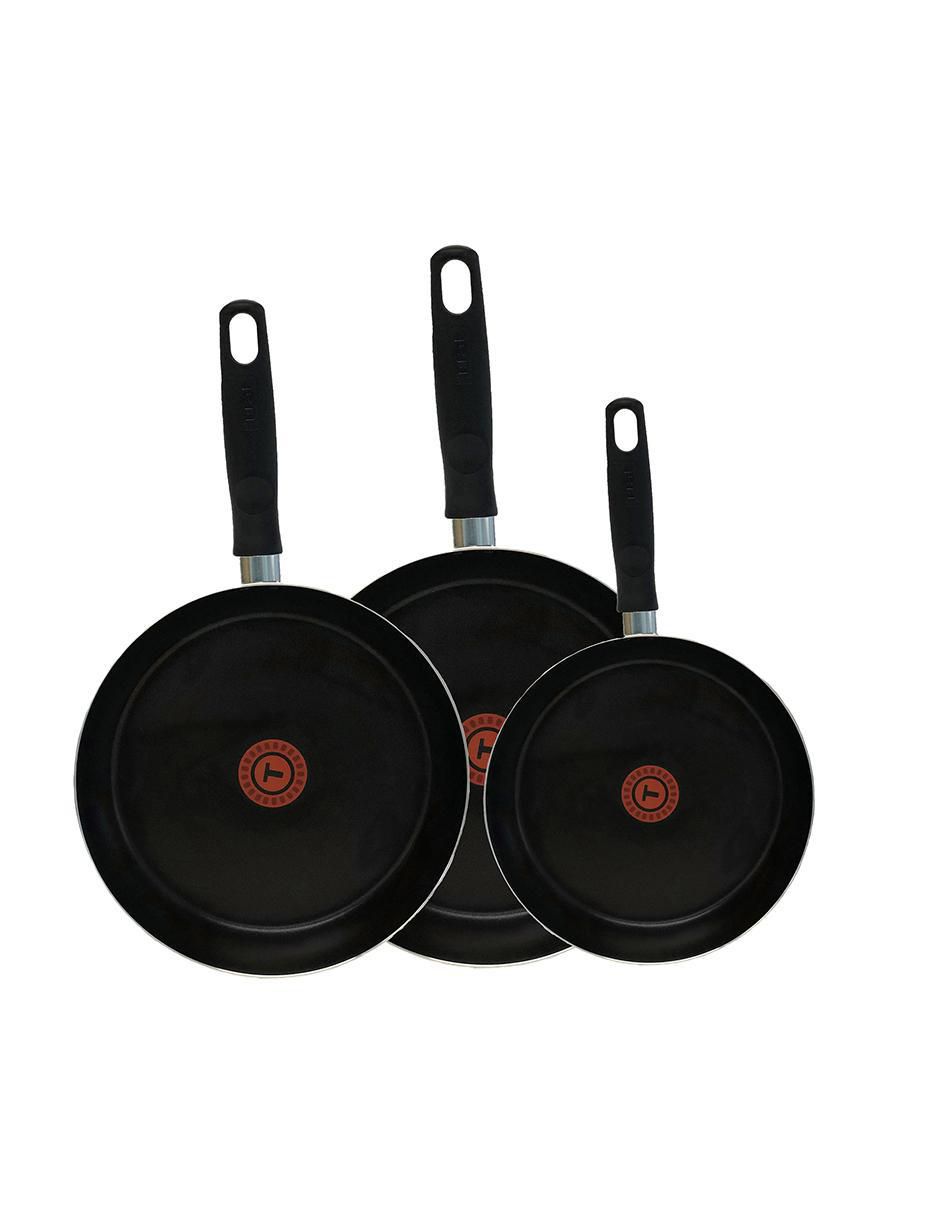 Set de sartenes Vital de acero inoxidable 3 piezas