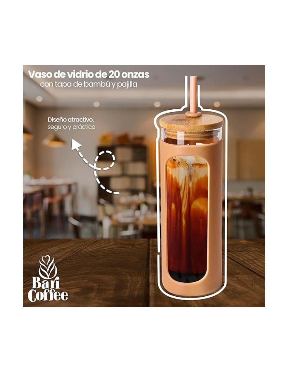 Vaso para agua de vidrio 3