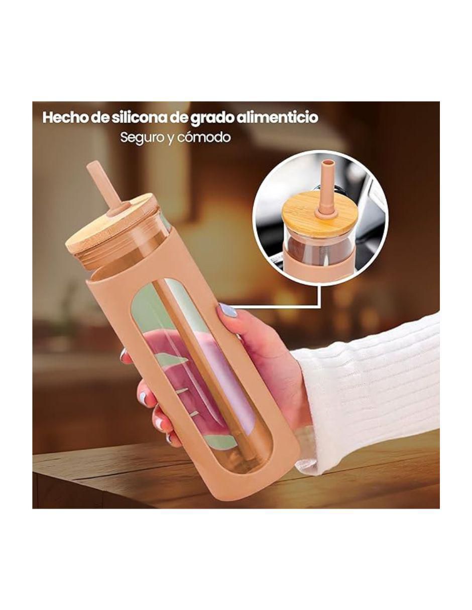 Vaso para agua de vidrio 6