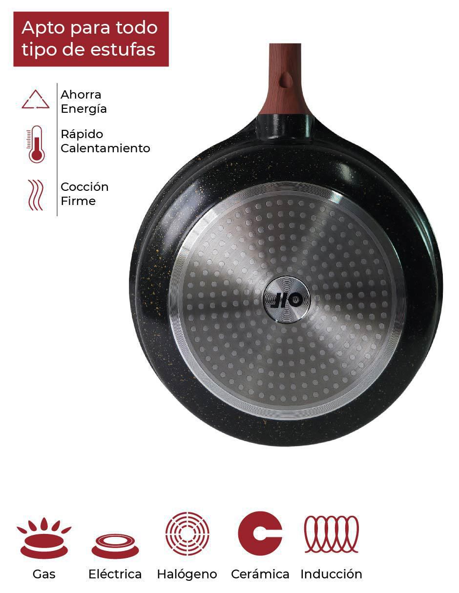 Sartén de aluminio fundido Sartén de aluminio fundido