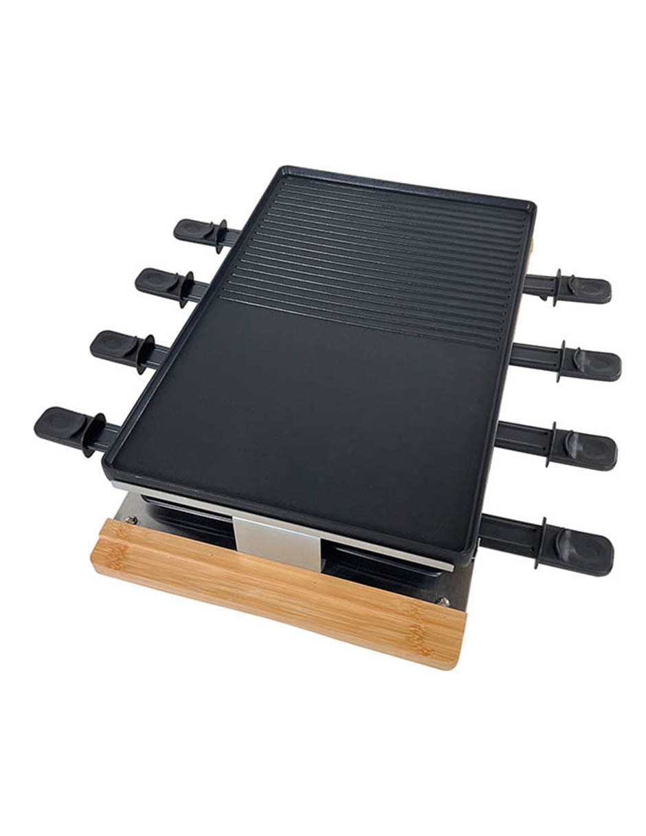 Parrilla eléctrica Kasablanka Grill KE-001 de madera con metal