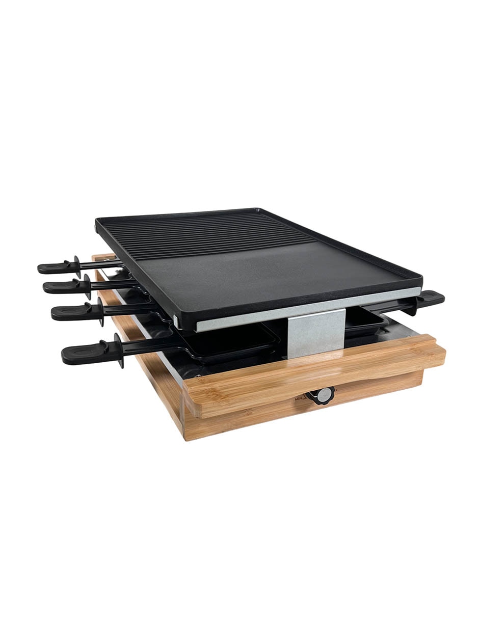 Parrilla eléctrica Kasablanka Grill KE-001 de madera con metal