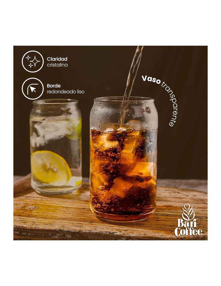 Set de vasos para agua de vidrio con 14 piezas 4