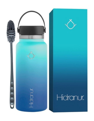 Termo Hidranur de acero inoxidable con tapa rosca