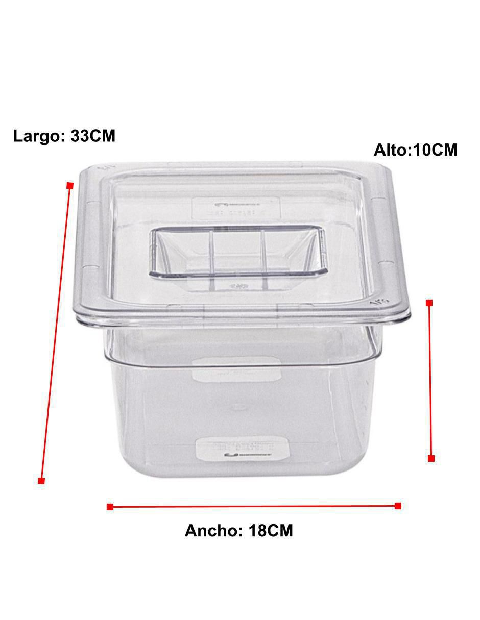 Organizador para refrigerador de plástico 3