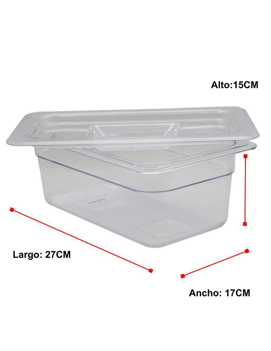 Organizador para refrigerador de plástico 3