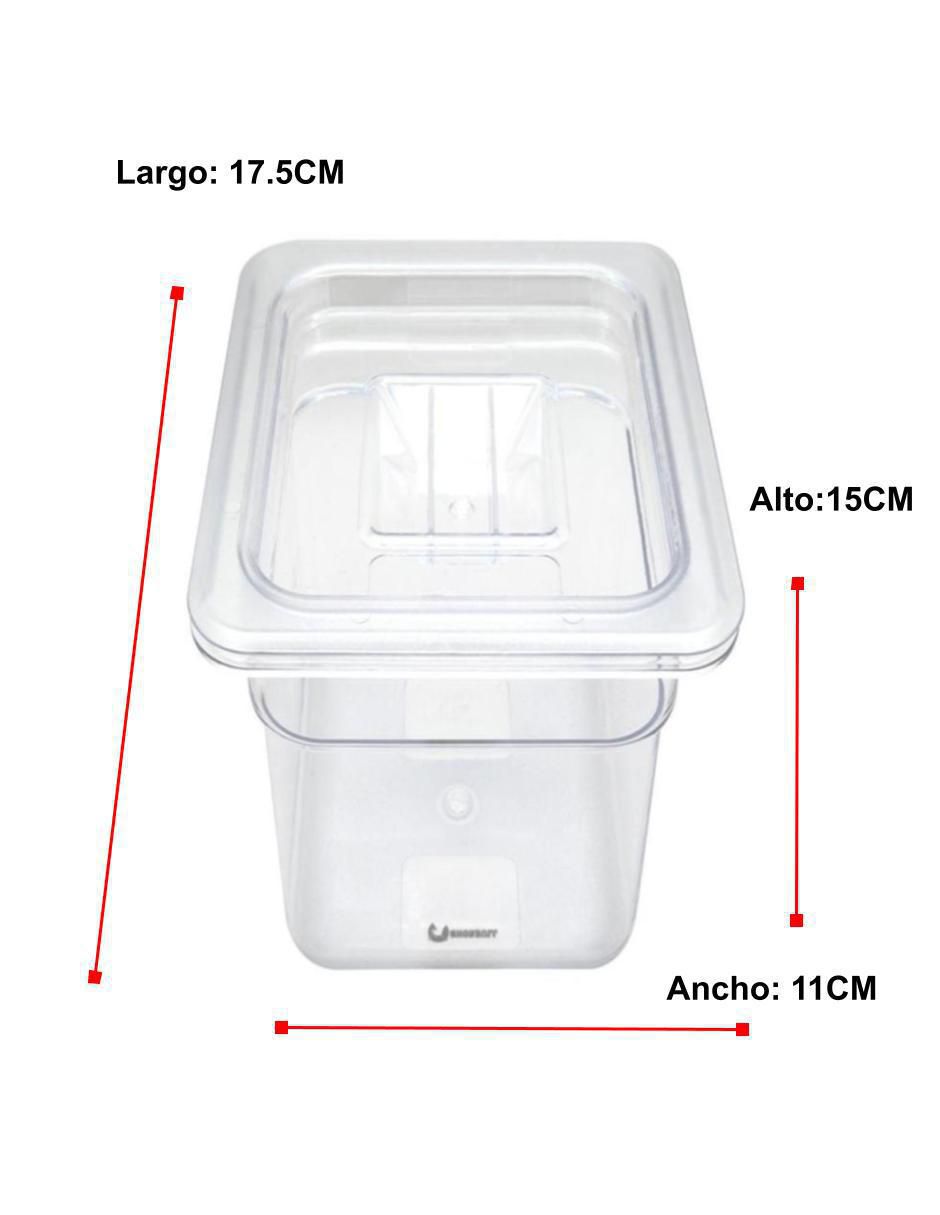 Organizador para refrigerador de plástico 3