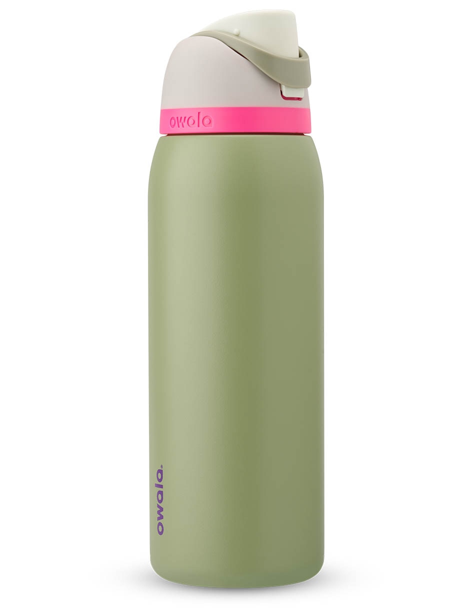 Termo de acero inoxidable con tapa flip top Termo de acero inoxidable con tapa flip top