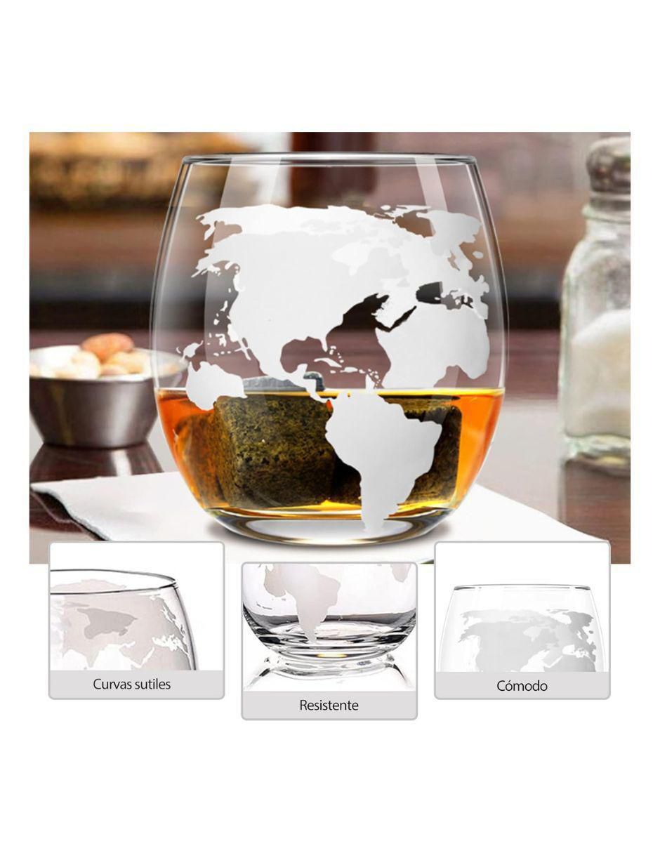 Set de vasos para agua de vidrio con 4 piezas 4