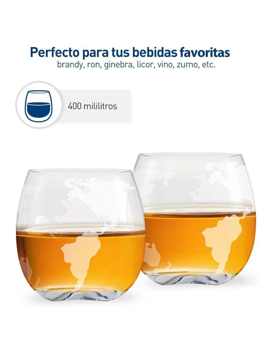 Set de vasos para agua de vidrio con 4 piezas 5