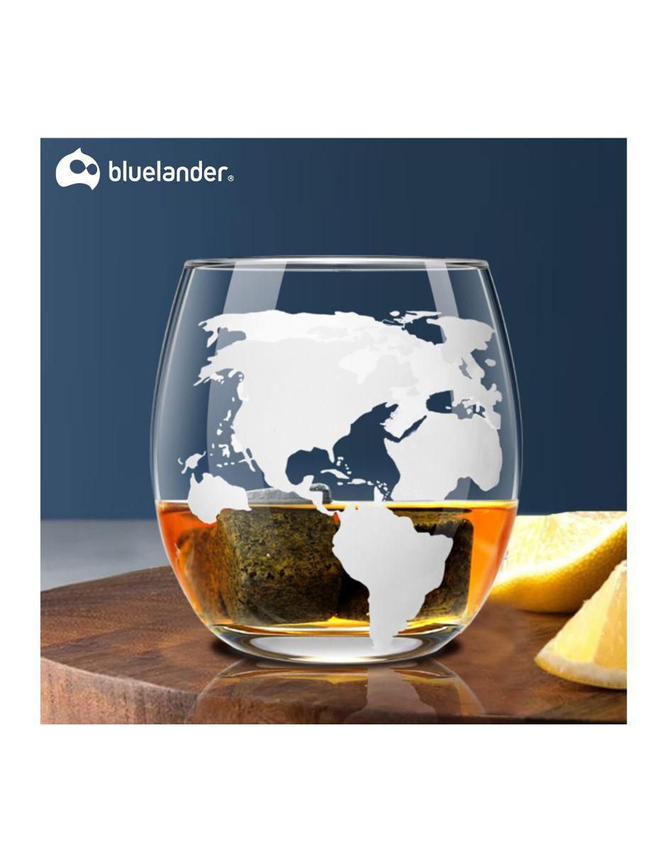 Set de vasos para agua de vidrio con 4 piezas 6