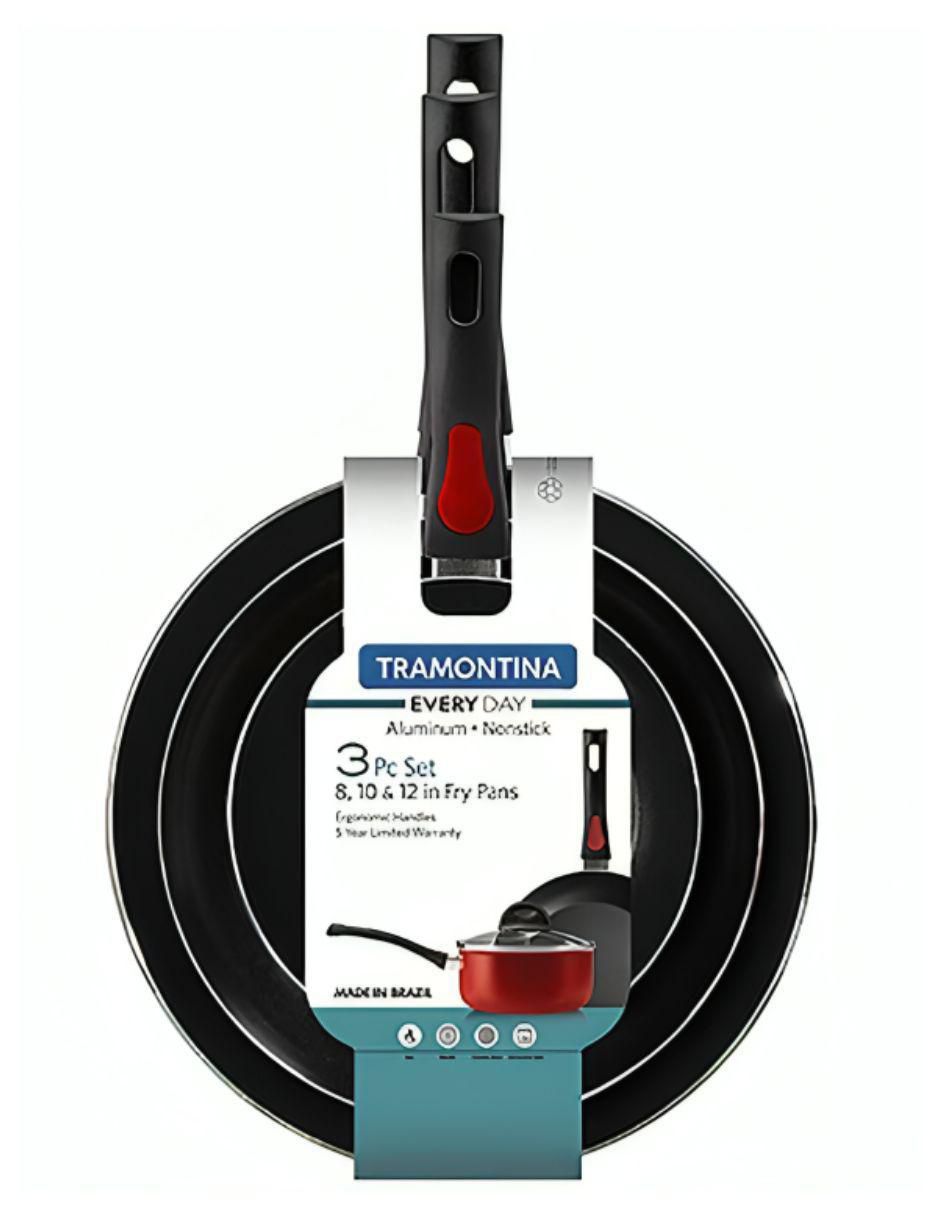 Set de sartenes Everyday de aluminio 3 piezas 3