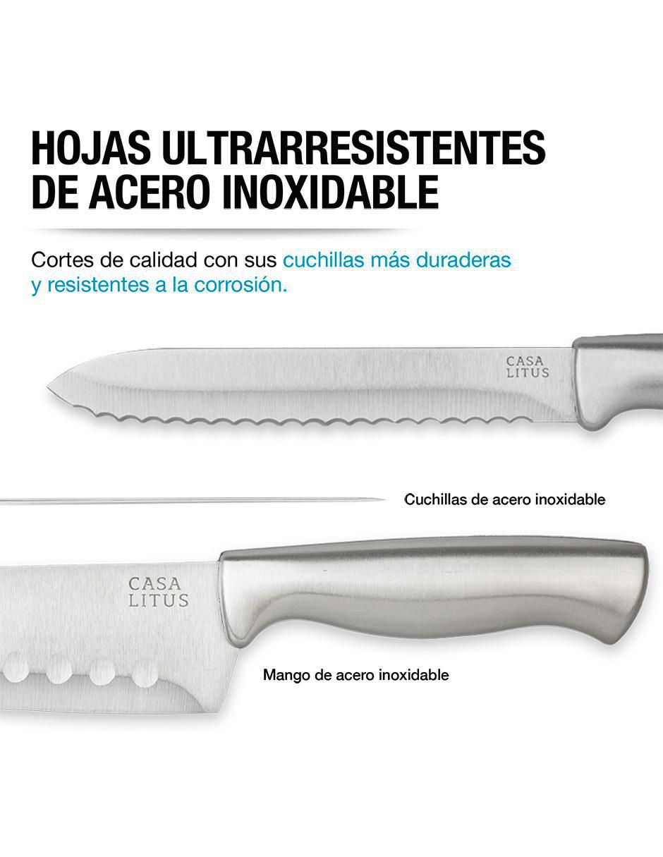 Set de cuchillos utilitario 15 piezas