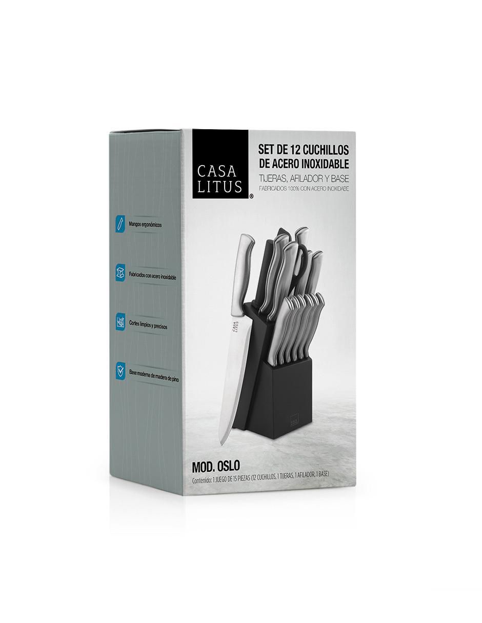 Set de cuchillos utilitario 15 piezas 7