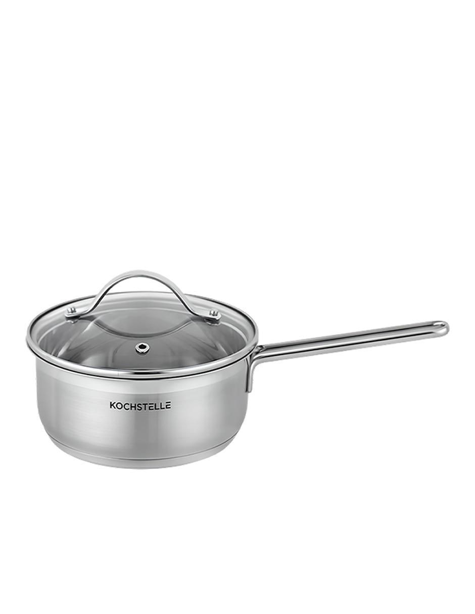 Batería de cocina de acero inoxidable antiadherente combinado 8 piezas 2