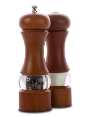 Set salero y pimentero Olde Thompson Walnut de madera