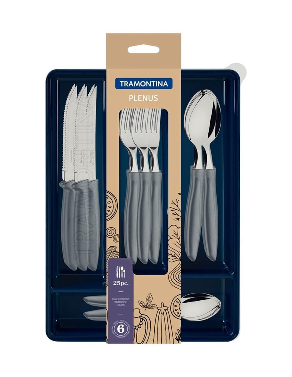Set cubiertos Plenus de acero inoxidable 25 piezas 4