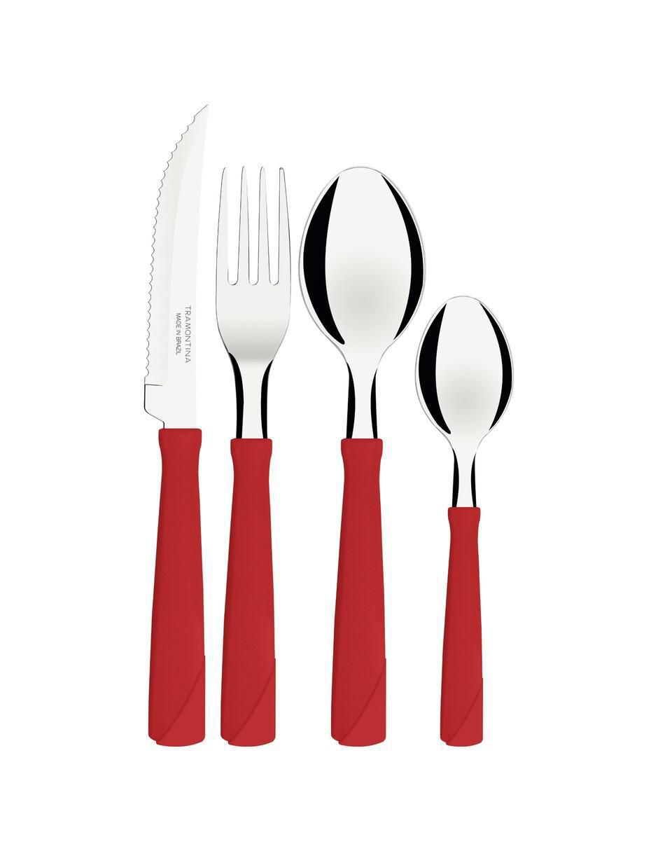 Set cubiertos new kolor de acero inoxidable 25 piezas