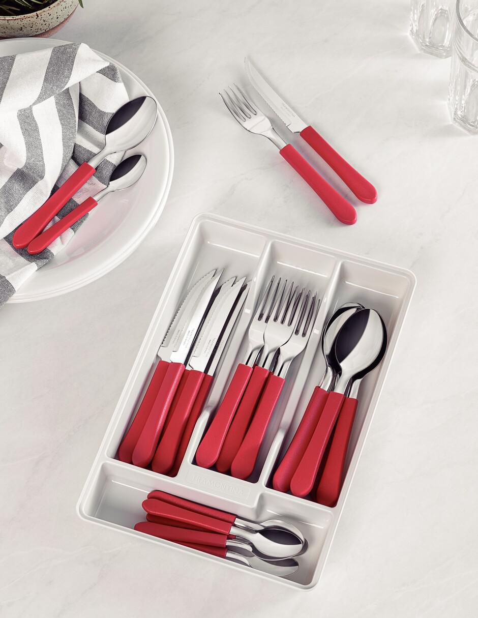 Set cubiertos leme de acero inoxidable 25 piezas
