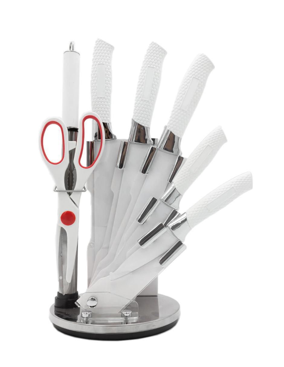 Set de cuchillos utilitario tuomei 8 piezas