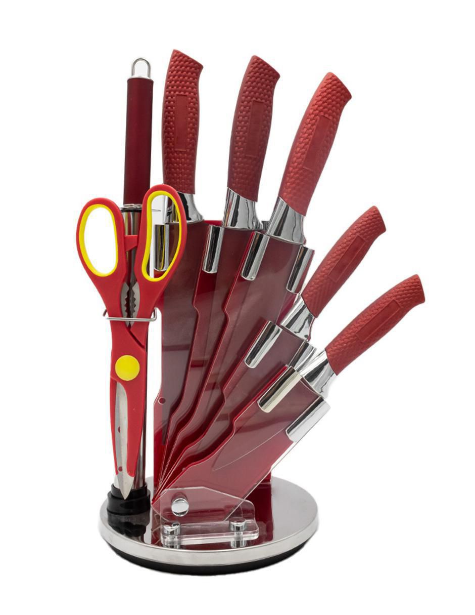 Set de cuchillos utilitario tuomei 8 piezas 1