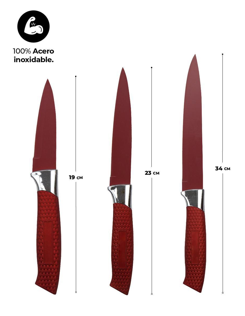 Set de cuchillos utilitario tuomei 8 piezas 4
