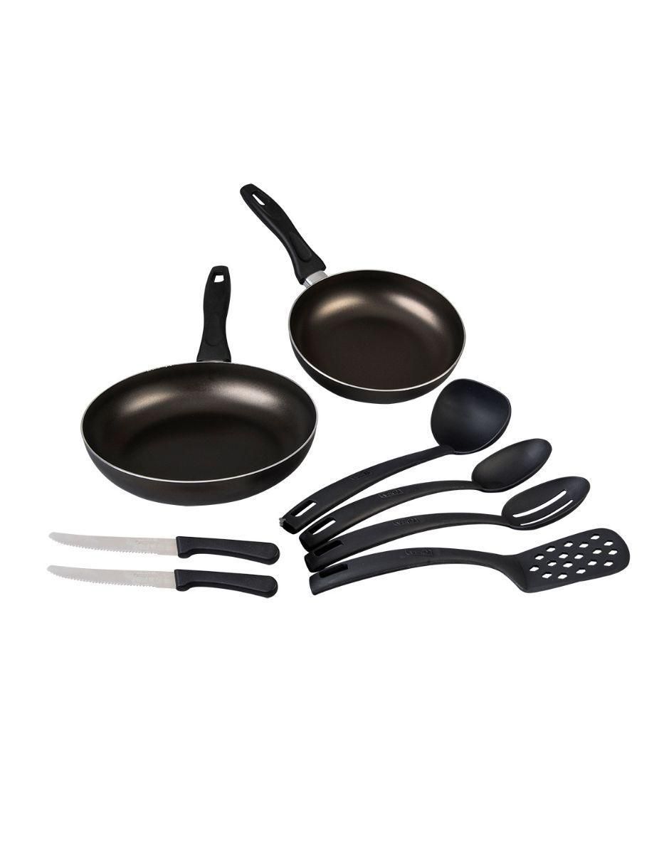 Batería de cocina Sabor de aluminio antiadherente convencional 16 piezas 5